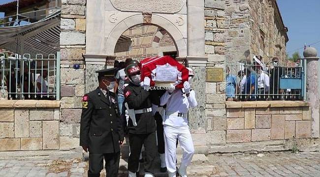 Gazilerden Kıbrıs Gazisine Foça'da Son Selam 