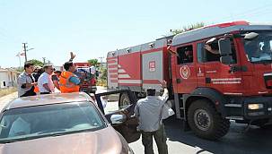 İzmir İtfaiyesi alkışlarla uğurlandı alkışlarla karşılandı 