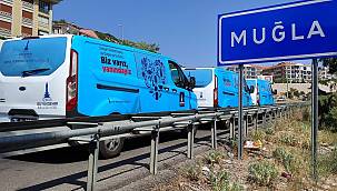 İzmir, sel ve yangın bölgelerine destek için seferber oldu 