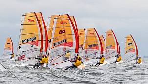 Rüzgar sörfünde Urla'ya Avrupa Şampiyonluğu 