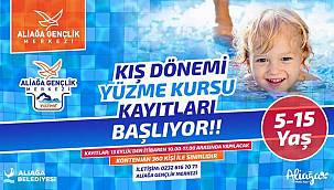 Aliağa'da Kış Dönemi Yüzme Kursları Başlıyor