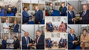 Başkan Soyer uluslararası temsilcilerle görüştü 