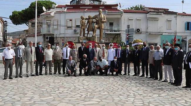 Gaziler Günü Foça'da törenle kutlandı 