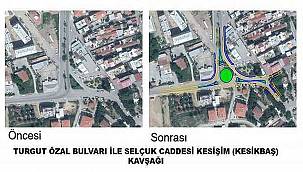 İzmir Büyükşehir Belediyesi'nden Tire'ye 3 yeni kavşak projesi 