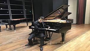 İzmirli genç piyanist Nurbeyler'den  uluslararası başarı