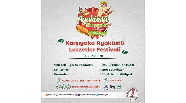 Karşıyaka Ayaküstü Lezzetler Festivali'ne geri sayım başladı! 