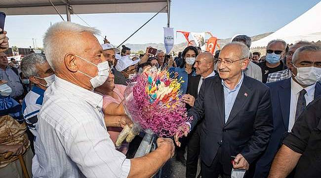 Kılıçdaroğlu: "Soyer üreticiden aldığı güçle fabrikalar kuruyor, her fabrika bir kaledir" 