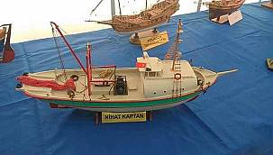 Maket Tekne Sergisi Foça'da açıldı  