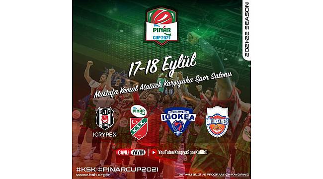 Pınar Cup'21, büyük heyecana sahne olacak 
