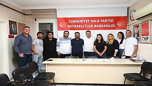 Serdar Sandal CHP Bayraklı Gençlik Kolları'yla buluştu 