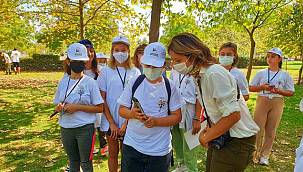 Ege Üniversitesinden "Doğa Öğretir Ben Tasarlarım" projesine destek 