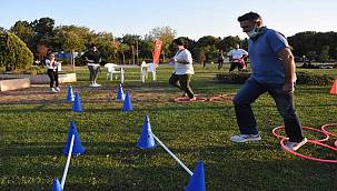 İzmir'in her yerinde spor vardı