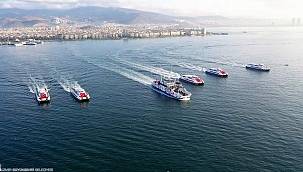 İzmir trafiğinde deniz ferahlığı 