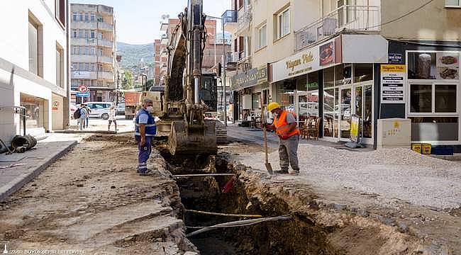 Tire'nin altyapısı güçleniyor 