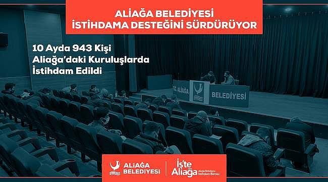 Aliağa Belediyesi İstihdama Desteğini Sürdürüyor 