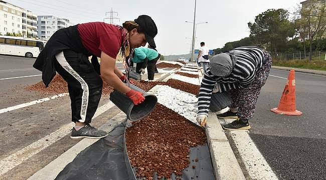 Aliağa Belediyesi'nden Bin 800 Metrekarelik Estetik Dokunuş 