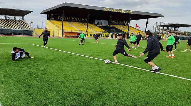 Aliağaspor FK, Bölmespor Maçının Hazırlıklarını Tamamladı 