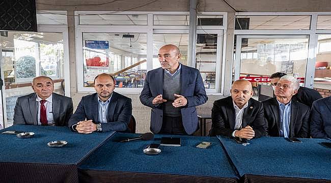 Başkan Tunç Soyer: "Kooperatif kurun, ürünlerinizi alalım"