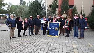 Dokuz Eylül Rotary'den Yeniköy'e destek 