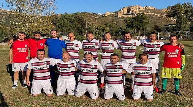 Foça Belediyespor Masterler Lige Mağlubiyetle Başladı