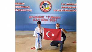 Foçalı minik sporcudan WSF Dünya başarısı
