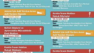 İzmir'de hukuk söyleşileri başlıyor 