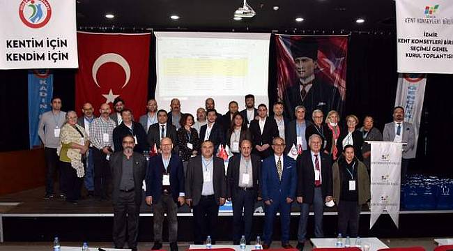 İzmir Kent Konseyleri Birliği Seçimli Genel Kurulu Aliağa'da Yapıldı 