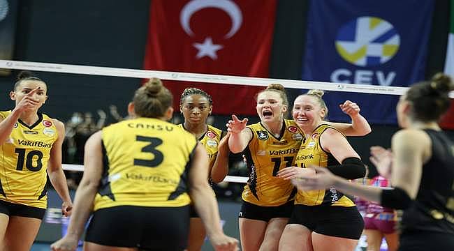 VakıfBank, Şampiyonlar Ligi'ne galibiyetle başladı 