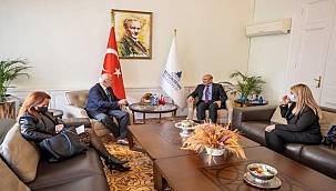 Yunanistan'ın Ankara Büyükelçisi Başkan Soyer'i ziyaret etti 