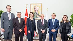 Başkan Soyer, Hollanda Büyükelçisi Kwaasteniet'i ağırladı 