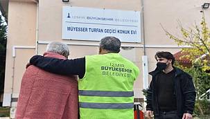 Dondurucu soğuklarda evsizlere İzmir Büyükşehir Belediyesi kucak açıyor 