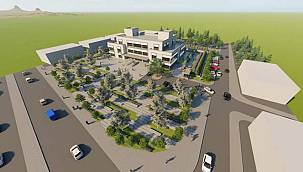 İzmir Büyükşehir Belediyesi'nden Dikili'ye modern hizmet binası 