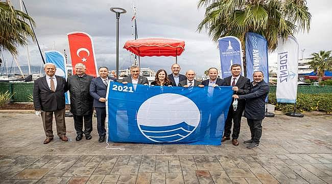 İzmir Marina'da Mavi Bayrak gururu 