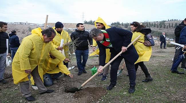 'Yeşil Karşıyaka' için 40 bin fidan 