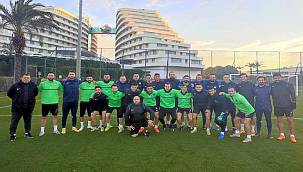 Aliağaspor FK ikinci yarı hazırlıklarını sürdürüyor 