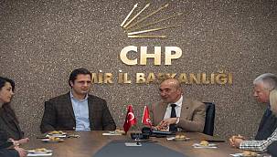 Başkan Soyer'den yeni yılın ilk ziyareti CHP İl Başkanlığı'na 
