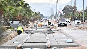 Çiğli Tramvayı'nda çalışmalar hızla devam ediyor 