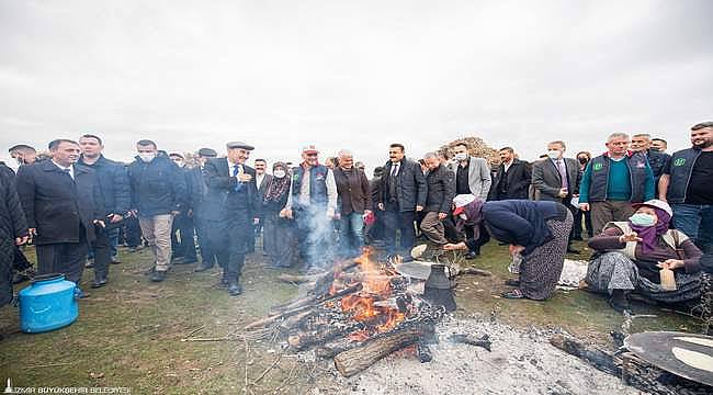 Çoban ateşi Bergama'dan yakıldı 