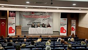 Gazetecilerin sorunları Bayraklı'da konuşuldu 