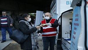 Konak Belediyesi'nin çorba ikramı ile soğuk güne sıcak başlangıç 