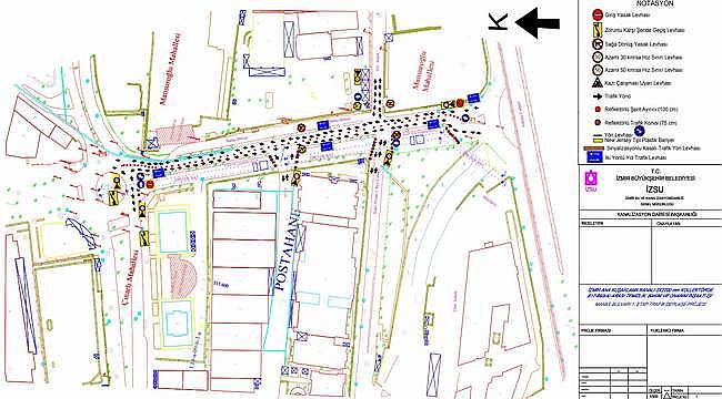 Manas Bulvarı'nda trafik düzenlemesi 