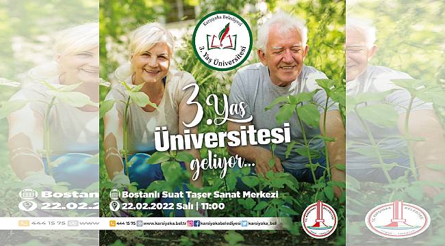 3. Yaş Üniversitesi faaliyete geçiyor! 