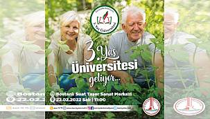 3. Yaş Üniversitesi faaliyete geçiyor! 