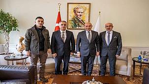 Başkan Soyer'e Erzincan'dan Cittaslow ziyareti 