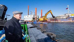 Başkan Tunç Soyer Körfez'deki tarama çalışmalarını inceledi 