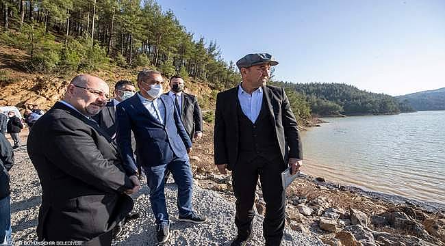 Büyükşehir'den Menderes'deki sulama göletlerine 8 milyon liralık yatırım 