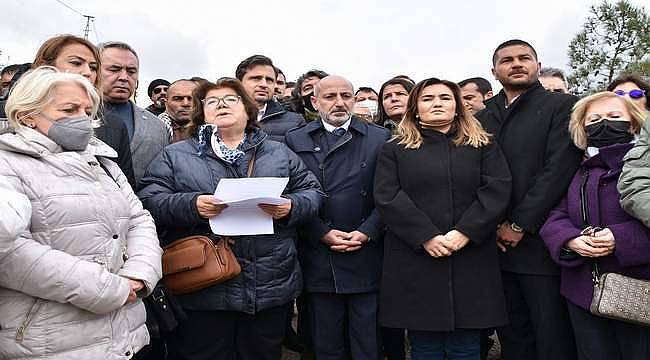 Kocamehmetler Köyü Taş Ocağı'nda CHP'li isimlerden açıklama 