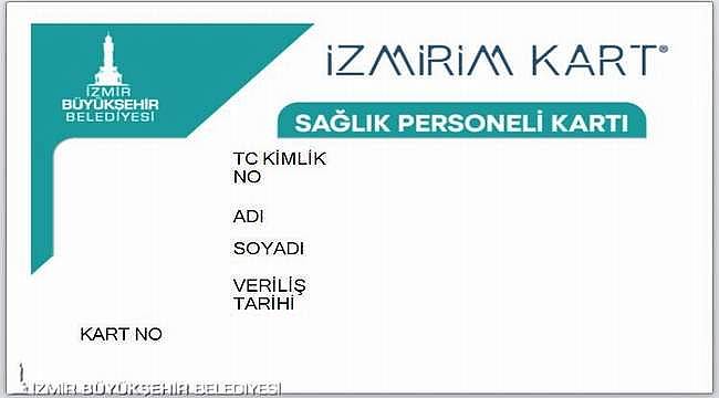 Sağlık Personeli İzmirim Kartlarda son başvuru 28 Şubat! 