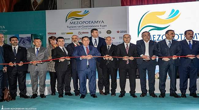 Başkan Soyer 1. Mezopotamya Turizm ve Gastronomi Fuarı'na katıldı 