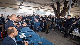 Başkan Soyer'den Bergamalı esnafa destek mesajı 